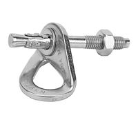 Kit de Suspension D'ancre d'escalade, Vis D'expansion 25KN Piton M10 304 Boulons d'ancrage en Acier Inoxydable Vis pour Alpinisme Sports de Plein Air