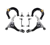 Kit de Suspension de lien d'extrémité de barre stabilisatrice de bras de commande supérieur inférieur avant 8 pièces compatibles avec SONATA 2006 2007 2008 2009 2010