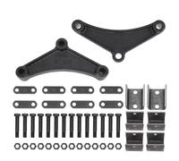 Kit de suspension d'essieu de remorque tandem robuste, ressorts à double œil de 1 3/4 pouces de large, essieux de 3 500 à 7 000 lb, construction en matériaux de haute qualité pour