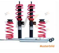 Kit de suspension fileté H&R Monotube essieu avant, essieu arrière pour entre autres Skoda, Seat