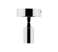 Zenitech - Kit de suspension luminaire métal avec cordon textile Chrome - Elexity Gris G
