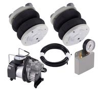Kit de suspension pneumatique, supporte une charge de 4000 kg, montage facile avec des vis, ressorts en caoutchouc durables
