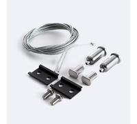 Kit De Suspension Pour Rail Magnétique Monophasé 25mm Super Slim 48v Acier