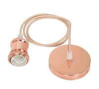 Kit de suspension vintage élégant conçu pour une intégration parfaite avec différents styles de décoration dans votre maison (or rose)