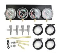 Kit de synchronisation de carburateur pour moto avec kit complet comprenant des rallonges en laiton, des tuyaux à vide et un support de montage pour moteurs à cylindre multiple