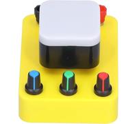 Kit de synthèse de lumière jaune RVB - Mélangeur de couleurs LED réglable avec montage sur piste optique, comprend un écran de diffusion de 25 cm et un cahier d'exercices for la physique au collège