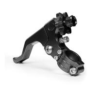 Kit De Système Câble Traction Levier D'embrayage Court CNC Pour Moto, Compatible Avec KX65 80 85 100 125 250 500 1995-2016(NOIR)