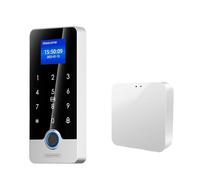 Kit de système contrôle d'accès RFID à empreintes digitales, serrure porte intelligente, ouvre-porte électronique, Bluetooth, ensemble numérique for la maison, biométrique(J200F-M1)