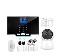 Kit de système d'alarme de sécurité de cambrioleur à Domicile tuya WiFi tuya RFID TFT Toucher Le Clavier Smart Life Appliquer Compatibles(I)