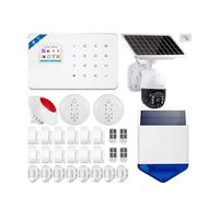Kit De Système D'alarme Intelligent Sans Fil, Wi-fi, GSM, Tuya, For Maison Intelligente, Système De Sécurité, Caméra IP 3MP, Contrôle, Sirène À Numérotation Automatique Pour villa, entrepôt(W181 GSM