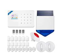 Kit De Système D'alarme Intelligent sans Fil, Wi-FI, GSM, Tuya, for Maison Intelligente, Système De Sécurité, Caméra IP 3MP, Contrôle, Sirène À Numérotation Automatique,Contrôle d'alarme Complet(W1