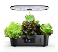 Kit de Système de Culture Hydroponique, Planter Hydroponique Intelligent à 13 Pods, système de Jardinage d'intérieur avec Panneau Tactile LCD et Extension de Hauteur pour des légumes Frais comme