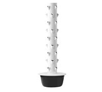 Kit de système de culture hydroponique pour tour hydroponique de jardin - Design étanche - Culture sans sol - Convient pour une plantation intérieure et extérieure sans sol - Noir - 9 couches