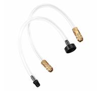 Kit de Système de Direction Hydraulique, Kit de Purge de Bateau Facile à Utiliser pour Casque, Tuyau de Remplissage en Laiton PVC pour Navire 18.1-18.5 Pouces