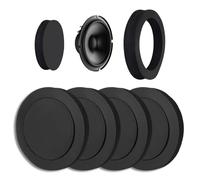 Kit de système de Haut-Parleur Universel, 19,5x14,5x2,5 cm/ 7,7x5,7x1po 4Pcs Coton Insonorisant Bloqueur de Basses pour Haut-parleur de Portière de Voiture Mousse