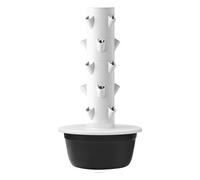Kit de système de jardin hydroponique - Système de culture sans sol à 5 couches pour plantes d'intérieur et d'extérieur - Design étanche - Idéal pour le jardinage hydroponique - Noir