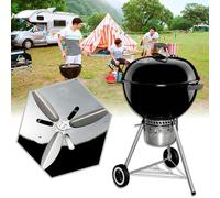 Kit De SystèMe De Nettoyage pour Weber 7444 SystèMes De Nettoyage One Touch De 57 Cm pour Gril De Bouilloire Weber PièCes De Rechange 22-1/2 Accessoires De Gril