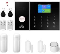 Kit de système de sécurité, connexion sans fil, intégration de la maison intelligente, capteur de porte/fenêtre, 4G WiFi Kit B, prise UE
