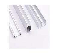 Kit de système d'engrenages à chenilles, Vitrine à double rail coulissant, portes coulissantes en verre de 5 mm et 8 mm, multicolore, plusieurs tailles(Matte Silver,47.3in 8mm)