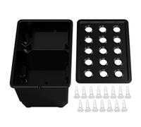 Kit de système d'intérieur - 15 Capsules de Culture | Système de Culture pour Balcon, Jardin, Serre, Jardin, Ferme, de Bricolage, Herbes, légumes, intérieur