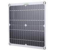 Kit de Système Solaire, Kit de Panneau Solaire avec ABS Multi-connecteur pour Véhicule RV Yacht