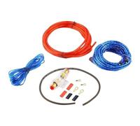 KIT de systèmes de câblage d'installation d'amplificateur Audio de Calibre 4, kit de câblage de Haut-parleurs Audio de Voiture 1500 W, amplificateur de Caisson de Basses 8GA, câblage d'ampli