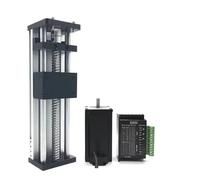 Kit de table à rail linéaire avec moteur Nema23, module de vis à billes motorisé, platine de translation mono-axe SFU1605, axes XYZ(2Nm Motor kit,300mm Stroke)