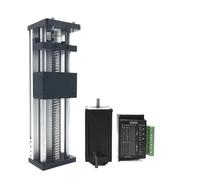 Kit de table à rail linéaire motorisé Nema23, module à vis à billes motorisée, plateau de déplacement for robot mono-axe SFU1605 (axes XYZ).(1.2Nm Motor kit,300mm)