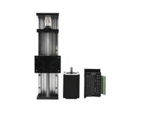 Kit de table coulissante à moteur manuel for actionneur linéaire XYZ Nema 23/34 57/86 mm SFU1605, table coulissante en aluminium à double guidage for routeur(Nema34 86mm,750mm SFU1605)