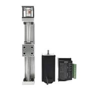 Kit de table coulissante à moteur Nema23 57 mm, table profilée en aluminium, actionneur linéaire, rail, scène, volant électrique, établi, XYZ(3Nm Motor kit,450mm Stroke SFU1605)