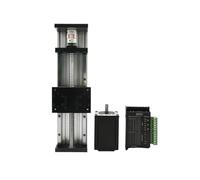 Kit de table coulissante motorisée manuelle, rail de guidage linéaire, axe optique, platine coulissante SFU1605/1610, profilé aluminium Nema 23/34 57/86 mm XYZ (support Nema23 57 mm, 750 mm SFU1605)