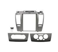 Kit de tableau de bord vertical 9,7" pour Nissan Tiida 2005-2010 | Le cadre de façade en ABS résistant à la chaleur offre un ajustement parfait pour Nissan Tiida 2005-2010 Navigation Gris