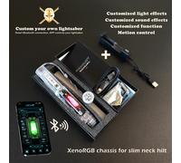 Kit de tableau de son Proffie à puce de sabre Laser RGB NeoPixel Core Xenopixel3.0, balançoire tout lisse, poignée électronique, Force Blaster Sabre Laser Pixel chassis