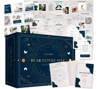 Kit De Tableau De Visualisation « Dear Future Self » Avec Poster Mural, Images, Cahier, Cartes Inspirantes ¿ Livre De Tableau De Visualisation