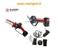 Kit BLUEBIRD Ciseaux PS23-28C FASTER + Sécateur CS23-05A 3 Batteries Incluses