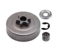 Kit de tambour d'embrayage à pignon droit 3/8"-6T compatible avec tronçonneuse Stihl 017 018 021 023 025 MS170 MS180 MS210 Pièces de rechange