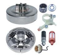 Kit de Tambour d'embrayage et d'huile 7T 325" for tronçonneuses MS271 MS291 MS 291 271. Kit de Tambour d'embrayage à pignon avec Huile.