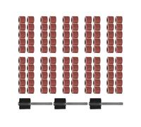 Kit de tambours de ponçage, grain 103, 600 pièces, bande de ponçage for manchons for Mini meuleuse d'angle électrique, mandrins de ponçage(Shank 3.17mm)