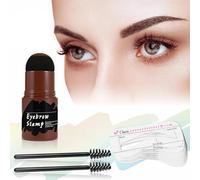 Kit De Tampon à Sourcils Et Pochoir - 10 Pochoirs Réutilisables Avec Poudre à Sourcils Imperméable Et 2 Brosses | Tampon à Sourcil Facile Pour Débutants, Femmes Et Filles, Application Rapide Et Précis