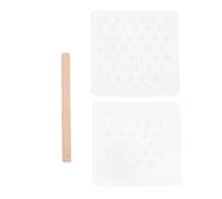 Kit de Tampons à Lettres en Cuir pour Professionnels et Débutants | Bois et Plastique, Gaufrage Alphabet sur Cuir, Aspect Lisse, pour Sangles et Ceintures