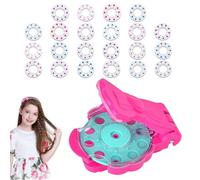 Kit De Tampons à Strass Pour Cheveux, Accessoires De Coiffure à Paillettes, Brillance Longue DuréE Et RéSistance, IdéAl Pour Les Anniversaires, NoëL Et Autres (B)