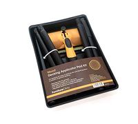 Kit de tampons applicateurs pour terrasse - Pour appliquer tous les types d'huiles de terrasse et de taches de terrasse sur des terrasses lisses ou rainurées.