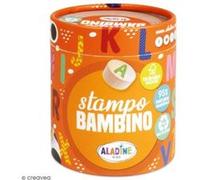 Kit de tampons bois Stampo Bambino - Alphabet - 28 pcs NA G