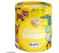 Kit de tampons bois Stampo Bambino - Savane - 8 pcs G