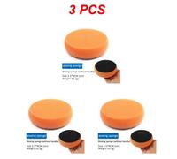 Kit De Tampons De Polissage De Planche Pour Voiture",Éponge Plate,Polisseuse Automatique,Polissage Du Verre,3 Po,76mm,"Ensemble De 1 À 10 Pièces - Type Style A 3pcs #J