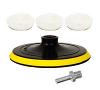 Kit De Tampons De Polissage Pour Réparation Des Rayures, Éponge, Mousse, Tampons, Tampons, Machine De Polissage Pour Le Ménage, Accessoires De Tampons De Nettoyage À La Cire