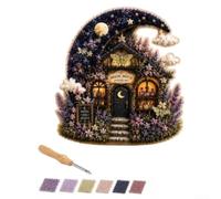 Kit de tampons stéréoscopiques pour tissu 14 cm Outils multicolores | Techniques 3D innovantes, attrait visuel superposé, superbes designs, améliore l'expression artistique