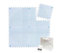 Kit De Tapis Pour Bloquer Le Crochet - Outil De Crochet Avec Tapis À Encastrer | Ensemble De Tricoter, Pour Façonner Des Vêtements, Des Crochets, Des Artistes De Fibre, Des Amateurs De Bricolage