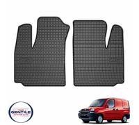 Kit De Tapis Tapis En Caoutchouc Fiat Doblò Cargo 2001-2008 Avant Noirs