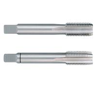 Kit de tarauds HSS DIN 2181 pour taraudage manuel sur métal et autres matériaux, idéal pour les réparations et la fabrication.